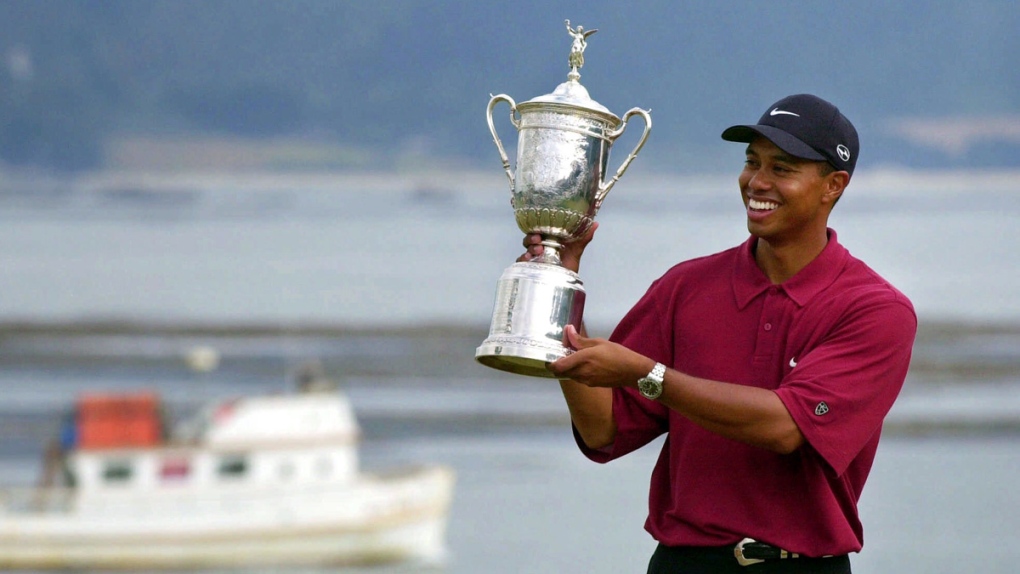 Tiger Woods in 2000