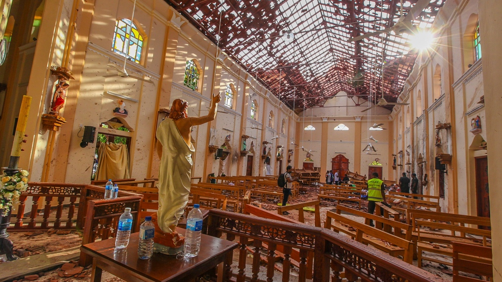 Sri Lankans Remember Easter Bomb Victims At Home Amid Virus Ctv News