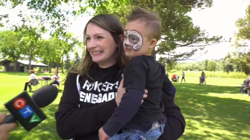Jennifer Smolik hopes in addition to the $33,000 the Go21 YEG walk raised for Edmonton Down Syndrome Society, the event teaches the public more about Down syndrome. 