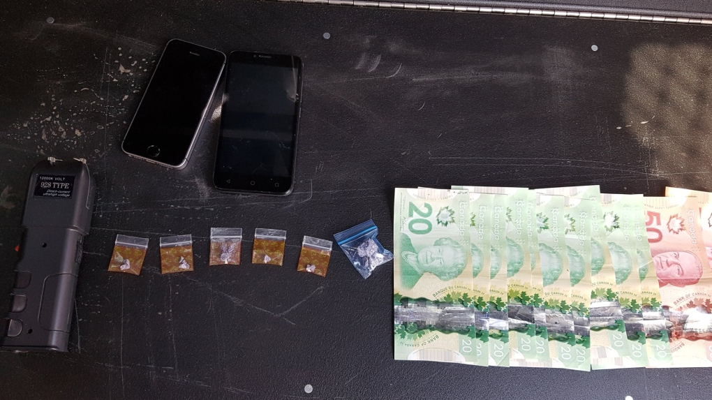 Things seized in the course of an arrest