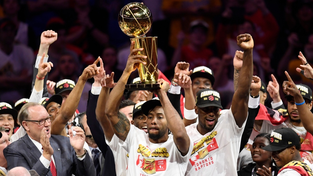 Toronto Raptors win NBA championship 