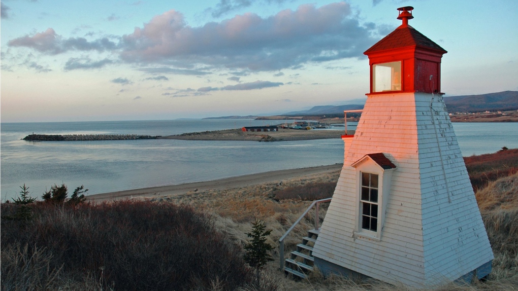 Margaree Harbour Front Range lighthouse