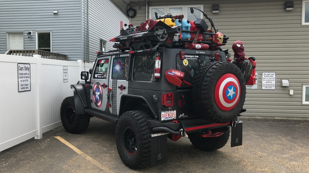 'Avengers' Jeep