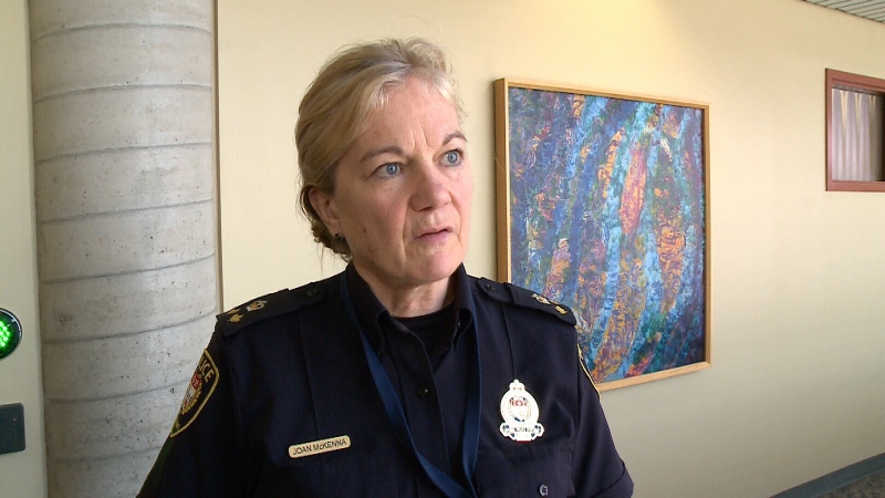 Acting Deputy Police Chief Joan McKenna.