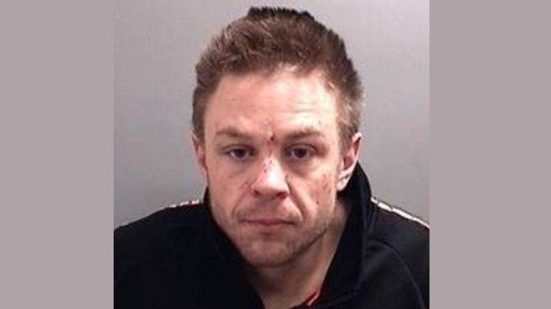OPP say an arrest warrant has been issued for Darren Pearce, 34, of no fixed address. (OPP Handout)