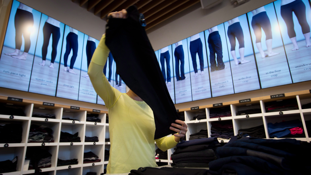 Crops for clothes: Lululemon pitches pea-based yoga pants