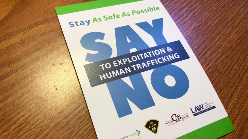 'As Safe As Possible' initiative launched by Community Living Essex County to educate people with intellectual disabilities about dangers of human trafficking. (Rich Garton / CTV Windsor)