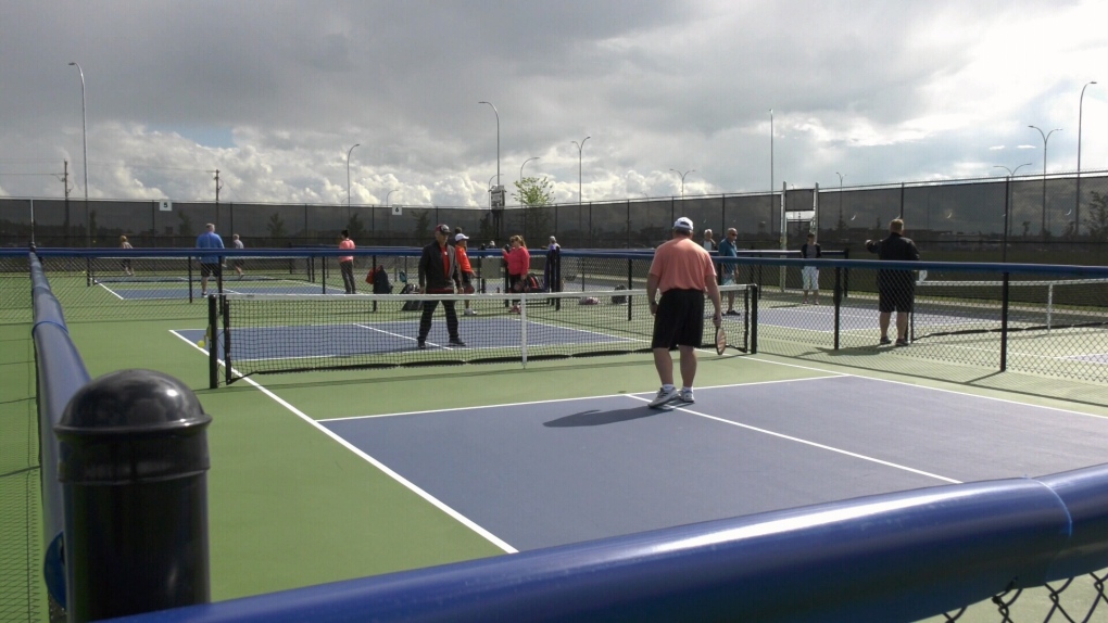 Red Deer pickleball courts