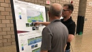 A public information open house at the WFCU Centre in Windsor, Ont., on Wednesday, June 26, 2019. (Alana Hadadean / CTV Windsor) 