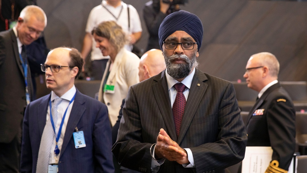 Canadian Defense Minister Harjit Singh Sajjan