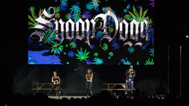 Rapper Snoop Dogg headlined the Laketown Shakedown Music Festival held over the long weekend in the Cowichan Valley, joined by Smash Mouth, Grandson, The Faceplants, Incubus, Jesse Roper, and more. (Adam Lee/Victoria Music Scene)