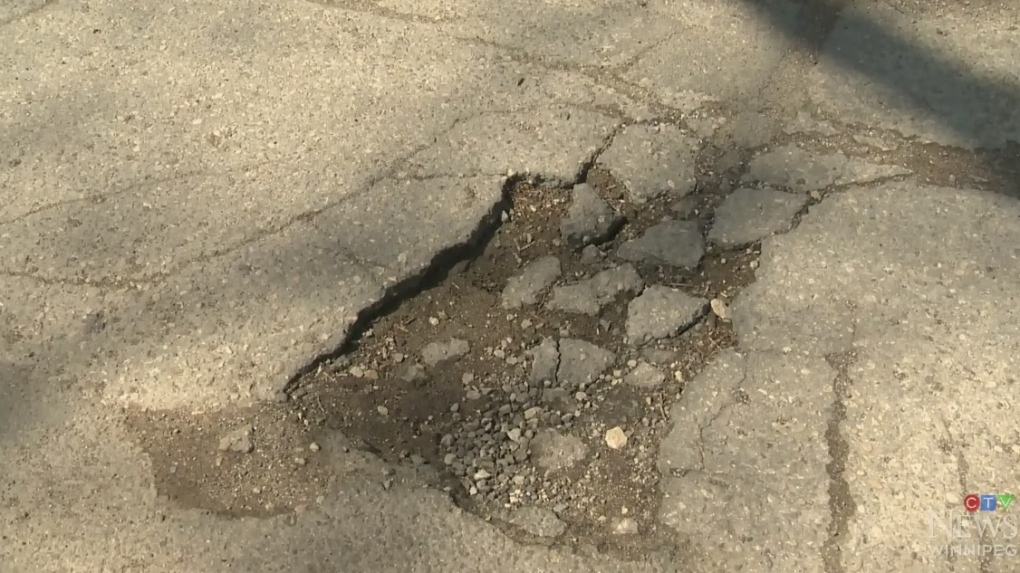 Winnipeg pothole