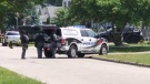 Officers were called to the 2400 block of Arthur Road in Windsor, Ont., on Wednesday, July 3, 2019. (Alana Hadadean / CTV Windsor)