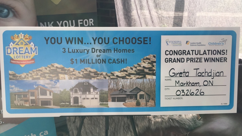 Dream Lottery grand prize 2019