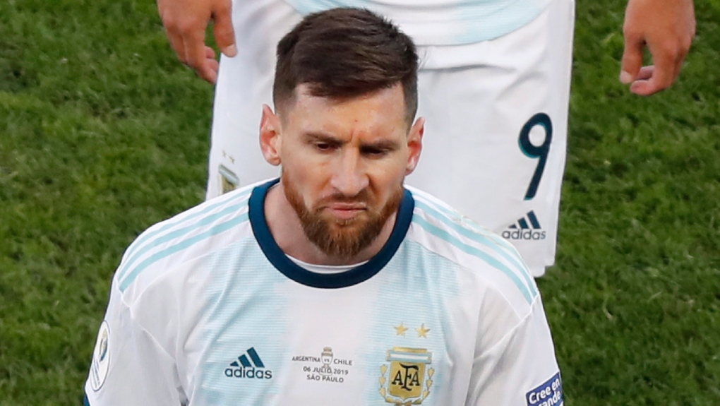 Argentina's Lionel Messi 
