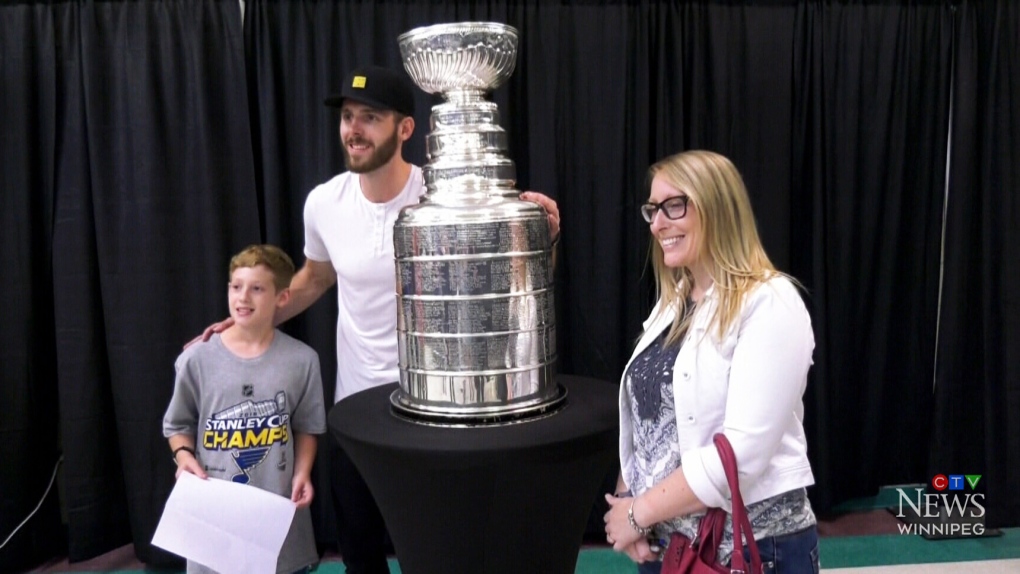 Brandon's Joel Edmundson brings Stanley Cup to his hometown