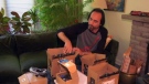 Rob opens up some packages mysteriously delivered to his home in Etobicoke. 