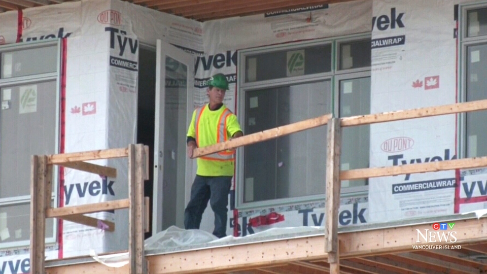 Nanaimo sees building construction boom