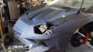 Sterling Backus built this lookalike of the Lamborghini Aventador from scratch using 3D-printed parts. (Sterling Backus)