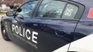 A Barrie police cruiser is seen in this undated file image.