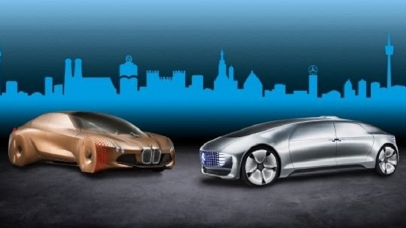 BMW and Daimler concept cars
