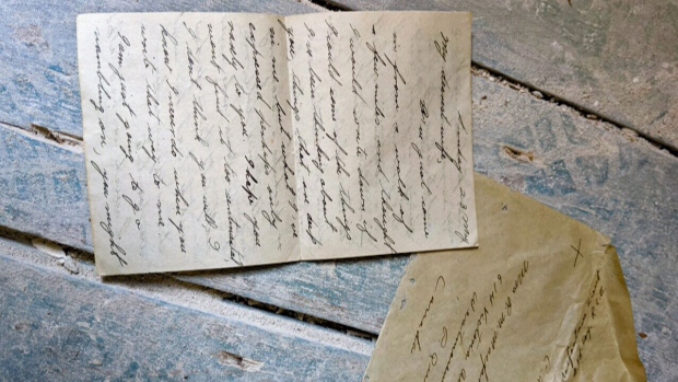 CTV National News: Long-lost love letter found
