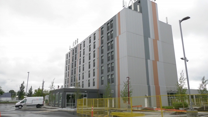 Centre 4800, an affordable housing building facility in N.E. Calgary