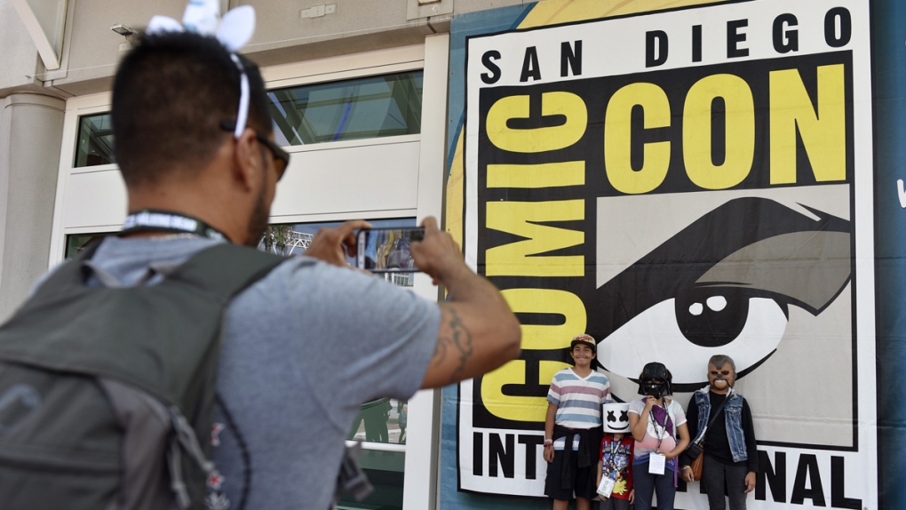At Comic-Con International San Diego 2018