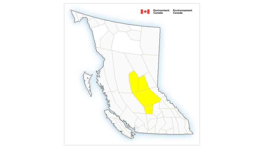Severe Thunderstorm Watch Issued For Parts Of B C Ctv News