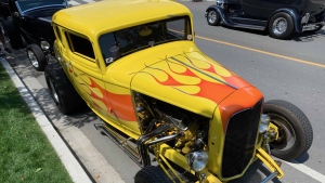 Thousands of vintage cars are back in Victoria for a popular event that's only held once every three years – Northwest Deuce Days. July 18, 2019. (CTV Vancouver Island)