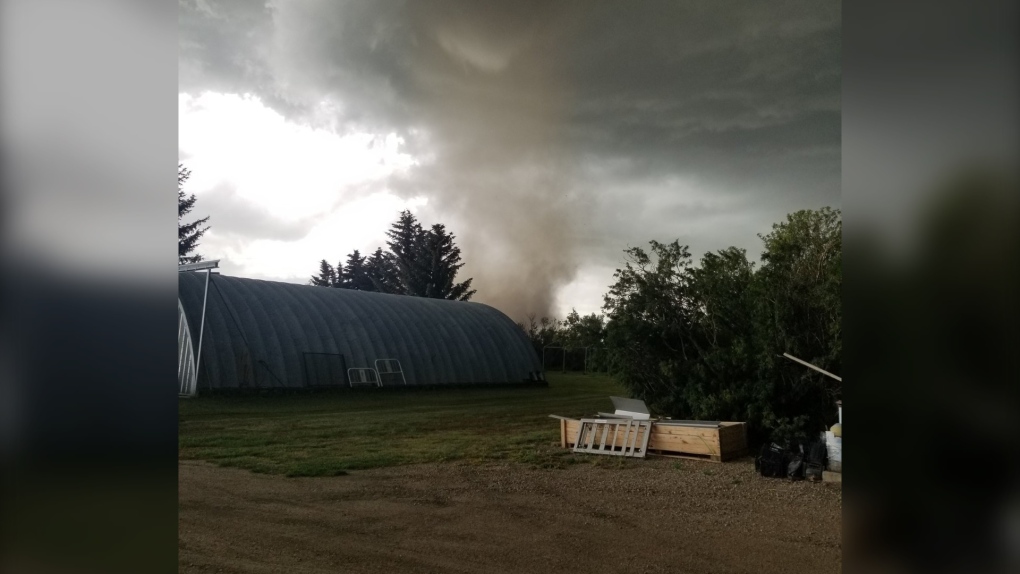 Tornado, Carmangay, Alberta, July 18
