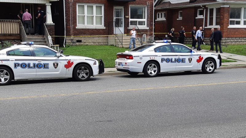 Windsor officers were called to the 600 block of Mill Street in Windsor, Ont., on Wednesday, July 24, 2019. (Courtesy John Patrick)