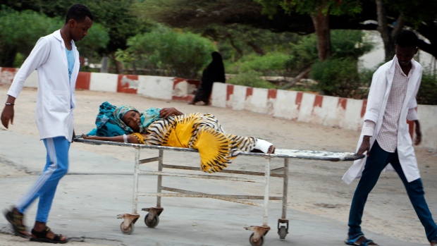 Somalia bomb victim