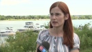 "Never swallow lake or river water if you can help it. It's advisable not to go in with open cuts or sores and you should make it a habit of rinsing off anytime you're in a water body and you come out again," said Dr. Cristin Muecke, New Brunswick's Deputy Chief Medical Officer of Health.