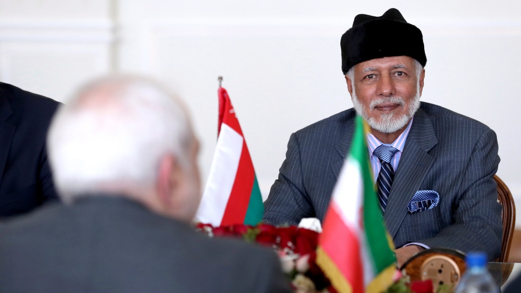 Omani Foreign Minister Yousuf bin Alawi 