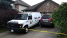 A homicide investigation is underway in Hamilton. (CTV News Toronto / Phil Fraboni) 