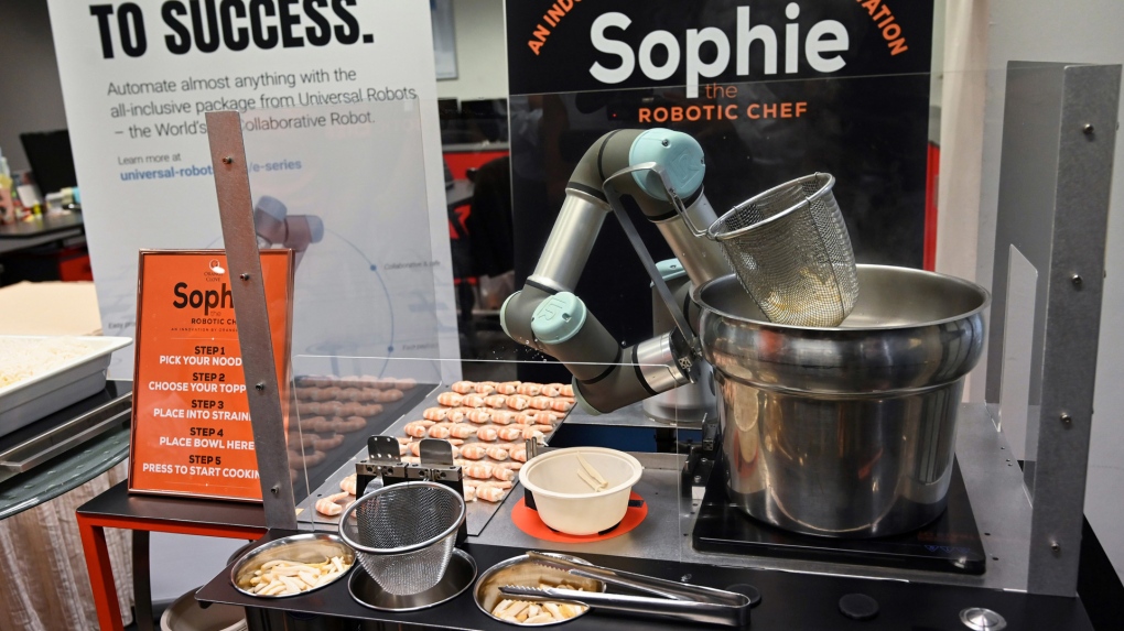 Sophie the robotic chef