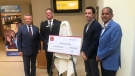 UWindsor's Human Kinetics department receives $100,000 gift from CIBC for research into cancer cachexia on July 30, 2019. (Rich Garton / CTV Windsor)
