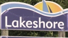Town of Lakeshore signage for the community of Stoney Point. (Rich Garton / CTV Windsor)