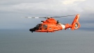 A U.S. Coast Guard MH-65 Dolphin helicopter from Air Station Port Angeles is seen in this undated file photo. (Twitter: USCGPacificNW)