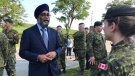 Defence Minister Harjit Sajjan makes a funding announcement in Halifax on Aug. 1, 2019. (Carl Pomeroy/CTV Atlantic)