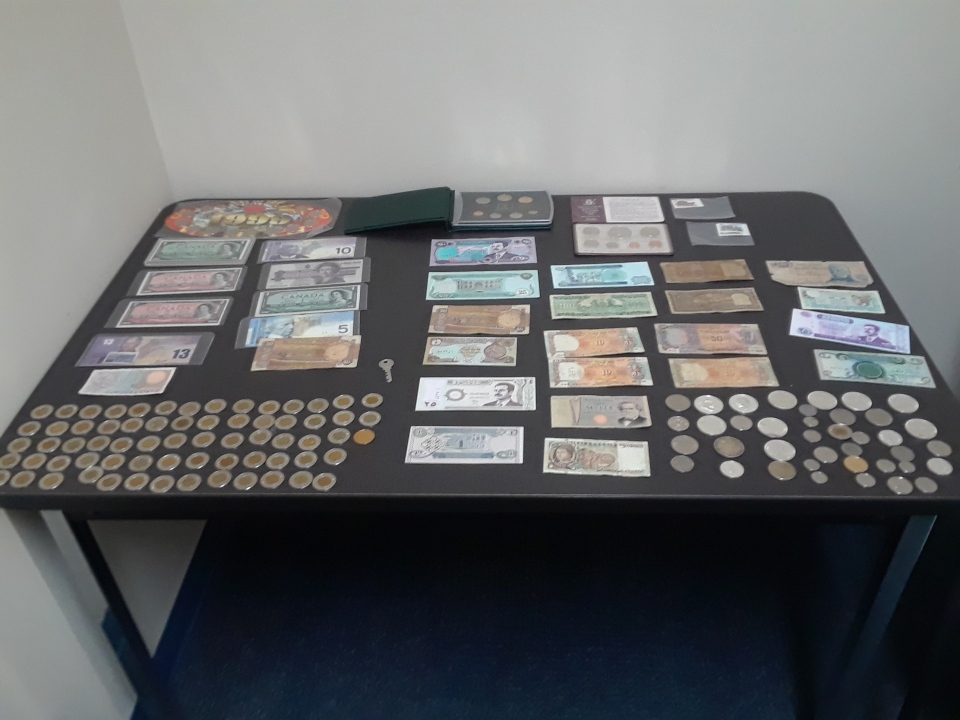 Burnaby RCMP seized currency