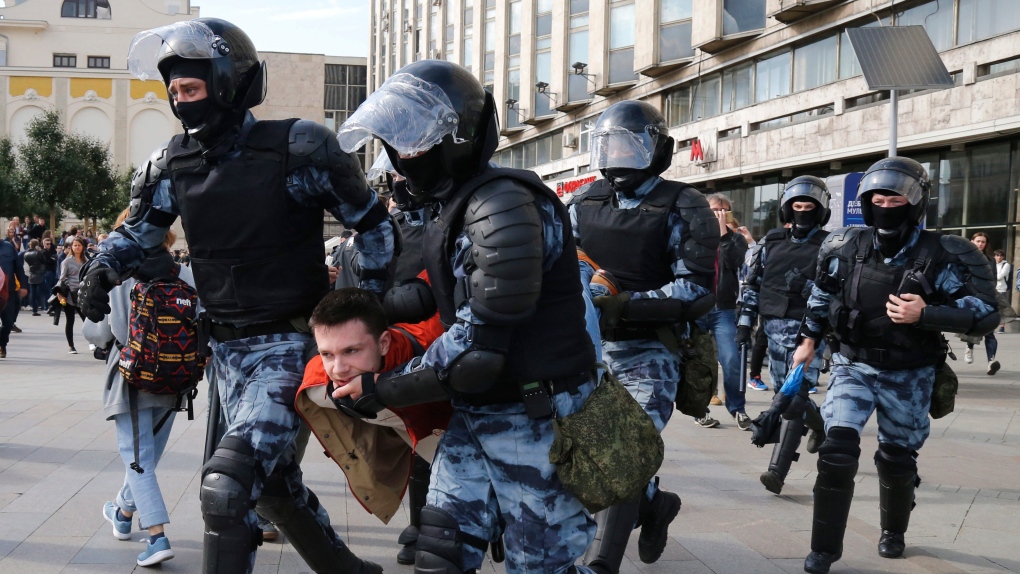Russia protests