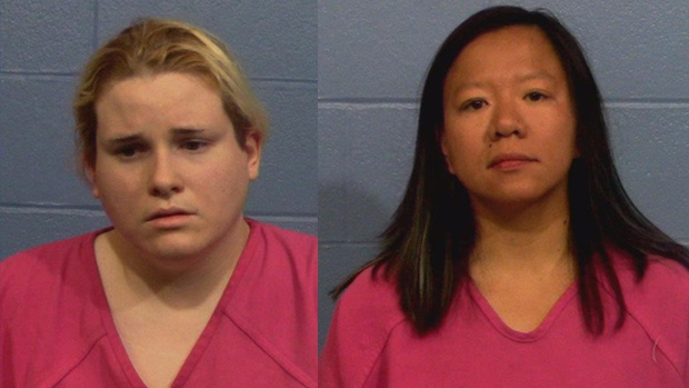 Americans Hepzibah Nanna (left) and Sharyn Richardson (right) are pictured in a police handout photo, provided August 5, 2019. (THE CANADIAN PRESS/HO, Williamson County Sheriff's Office)