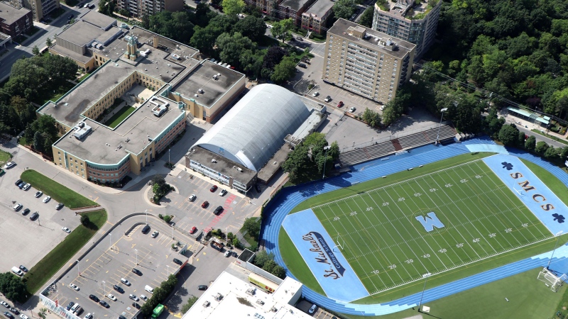 St. Michael's College School is seen. (CTV News Toronto Chopper)