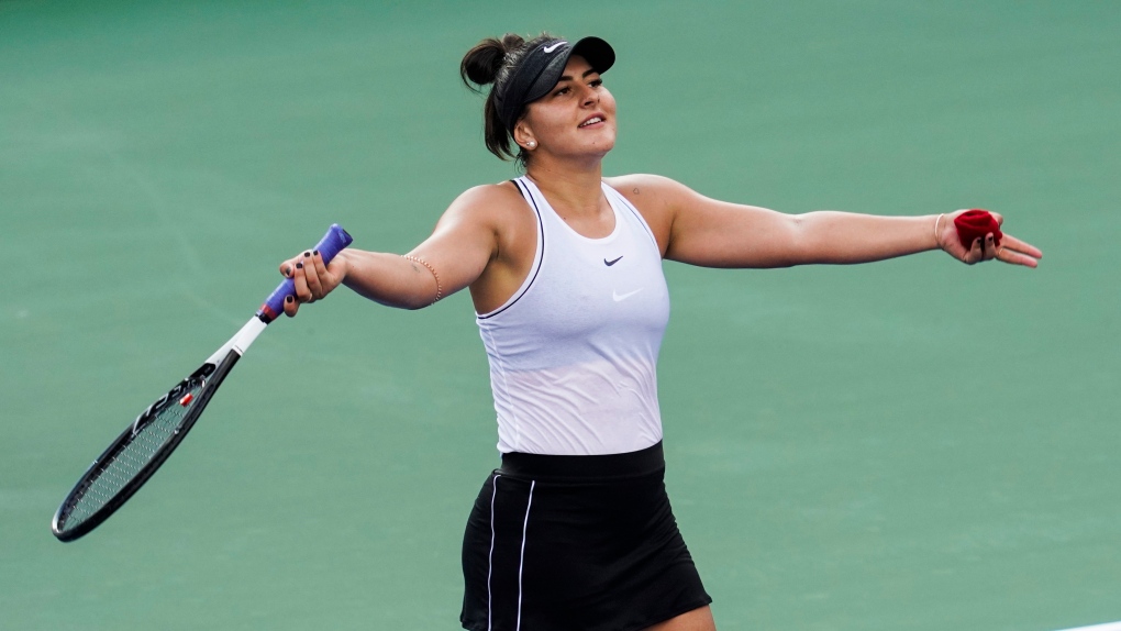 Andreescu advances to 3rd round at Rogers Cup with marathon three-setter | CTV News