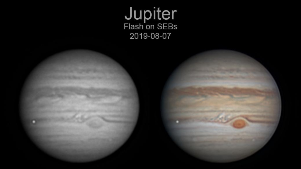 Something slammed into Jupiter so hard it was visible from Earth CTV News Sex Image Hq