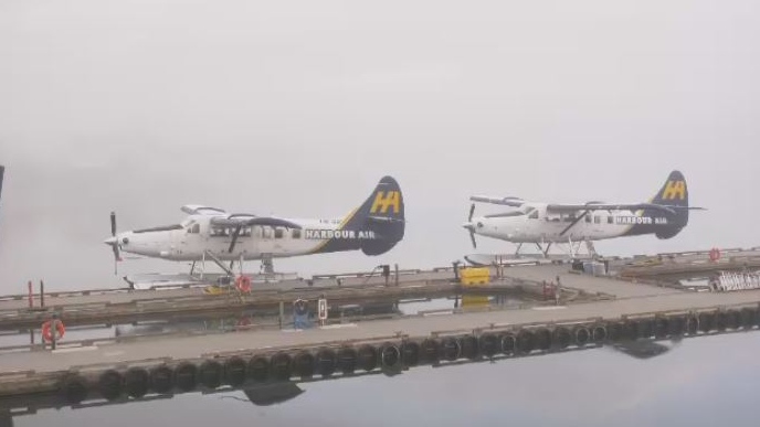 fog seaplanes Harbour Air