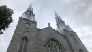 Notre Dame Cathedral in Ottawa August 17, 2019.