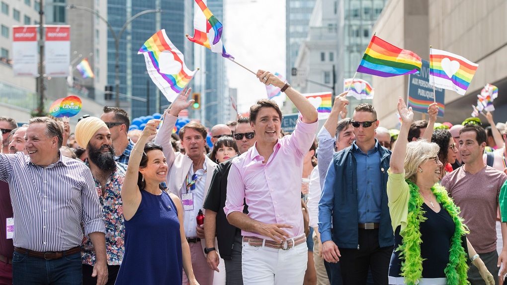 Trudeau, Legault join thousands of revelers at annual Pride Parade | CTV  News